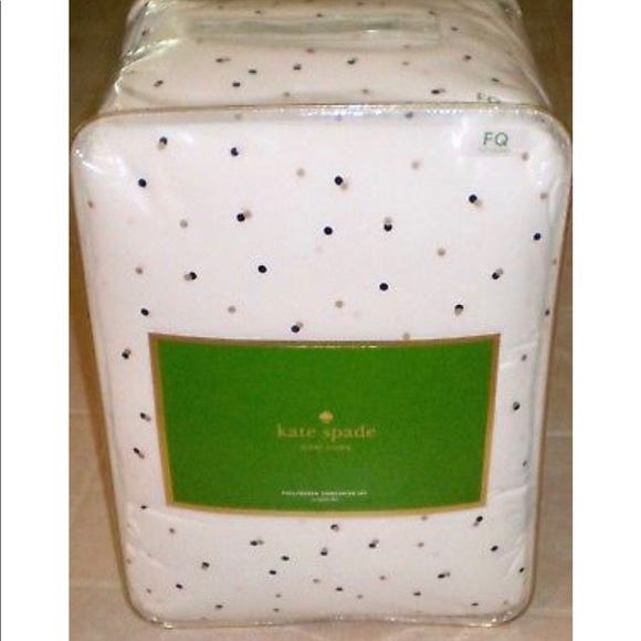 kate spade confetti dot comforter set